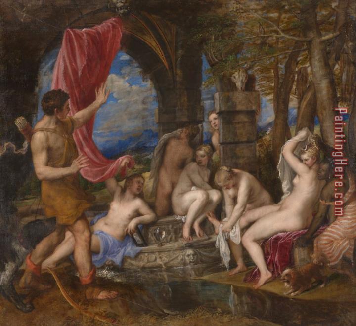 Titian Diana And Actaeon